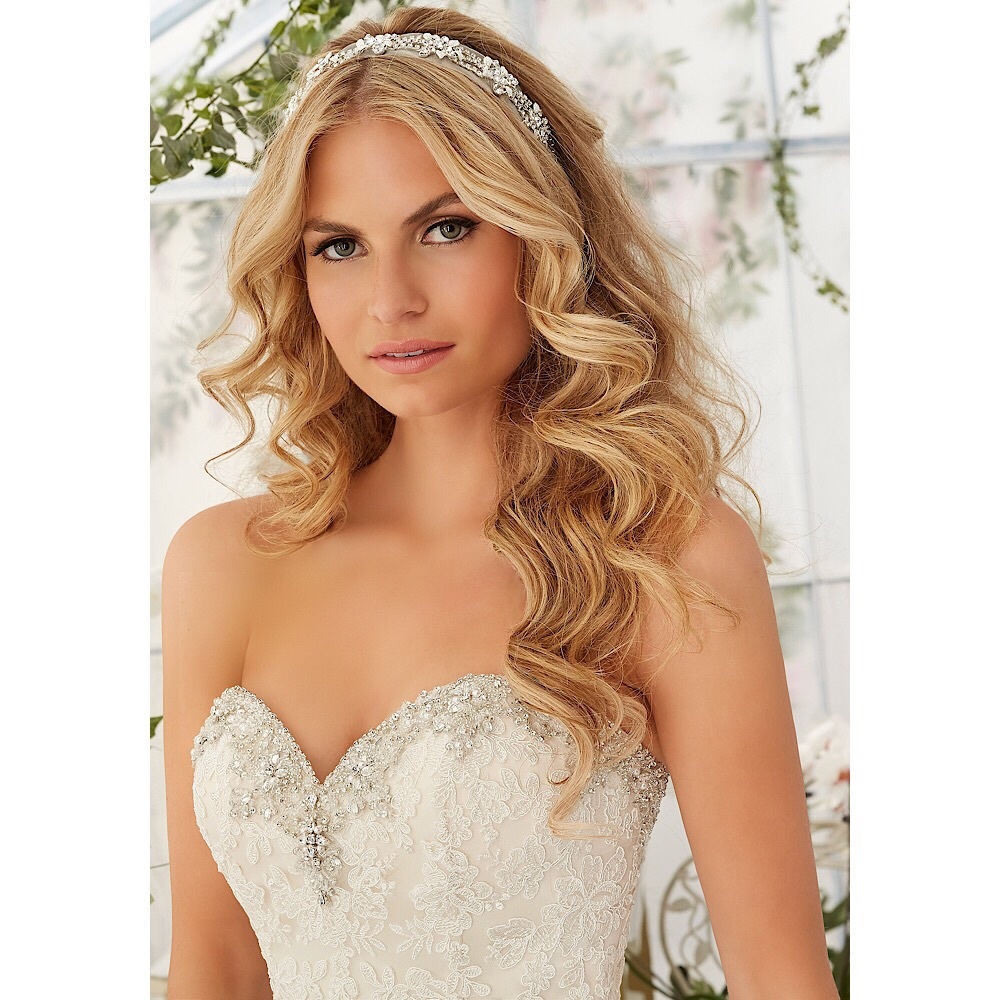 NEW! Mori Lee 2804 Ivory Wedding Gown - Picture 3 of 4